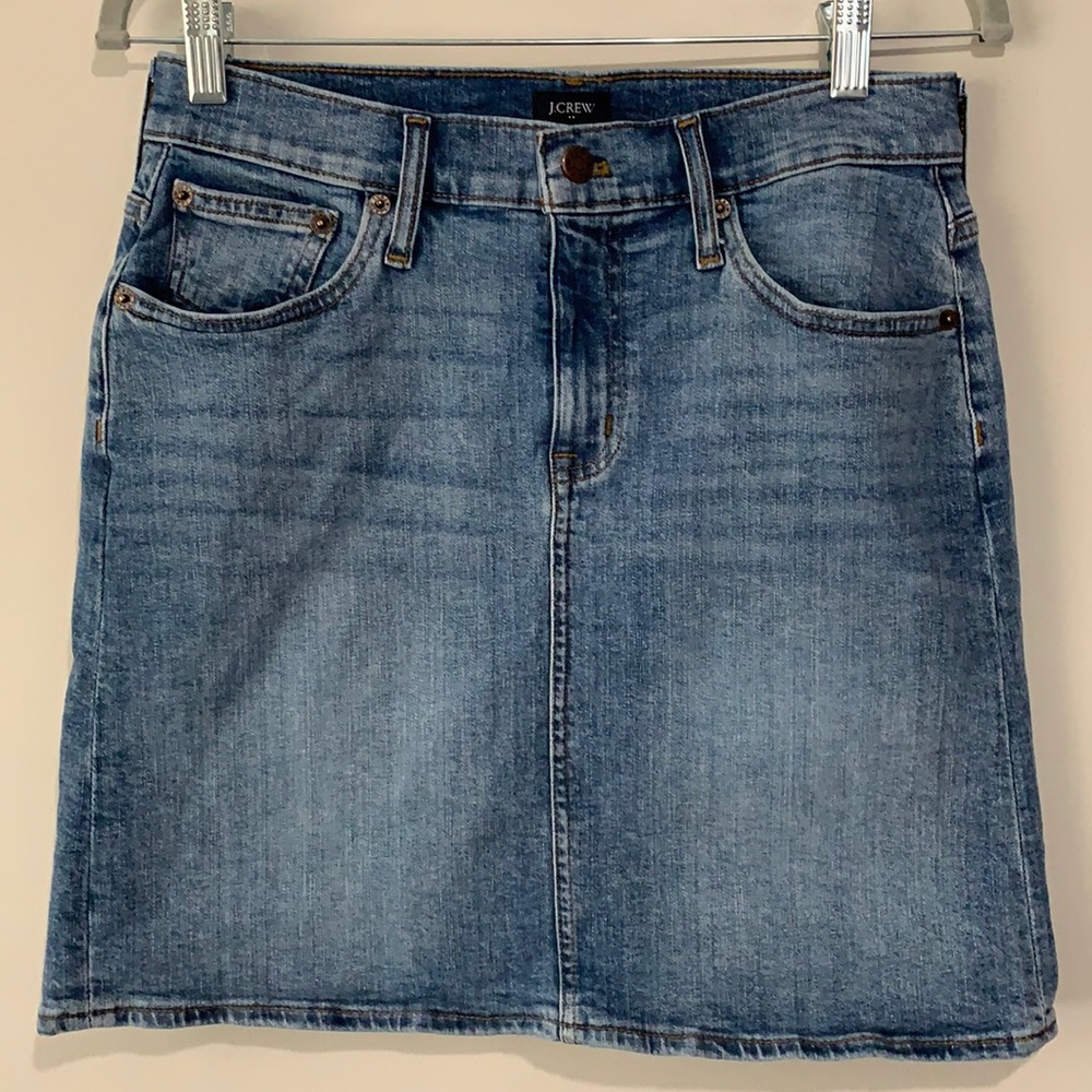 J.CREW Denim Skirt, Size 4
